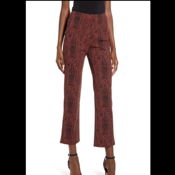 LEITH Python High Waisted Pants - Picture 1 of 5